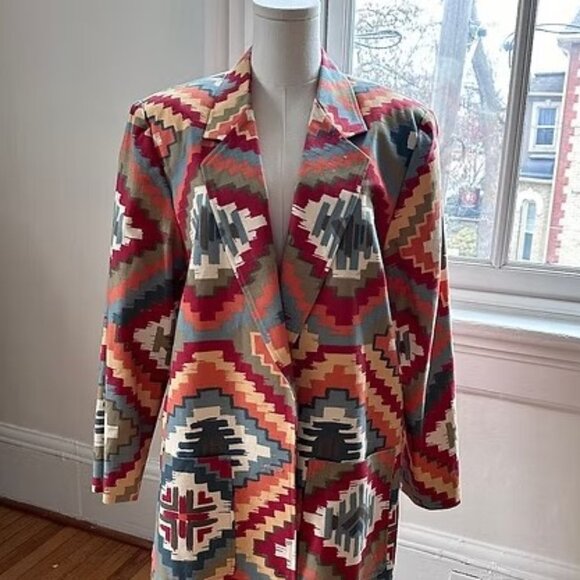 The Leslieville Geo Blazer - Picture 1 of 3